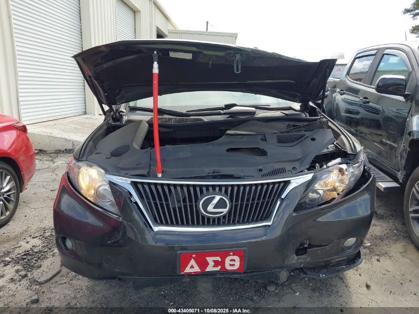 2012 Lexus Rx 350 VIN: 2T2ZK1BA5CC075389 Lot: 43405071
