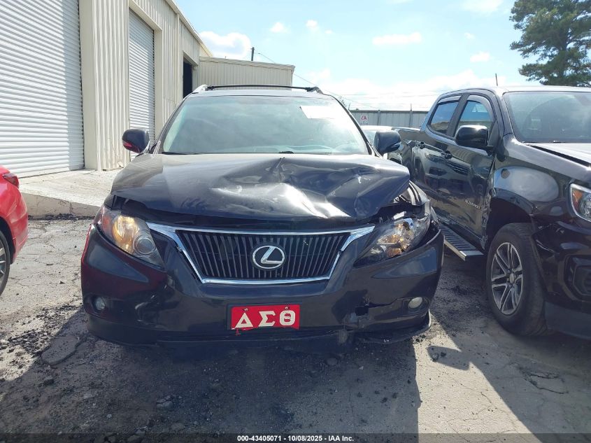 2012 Lexus Rx 350 VIN: 2T2ZK1BA5CC075389 Lot: 43405071