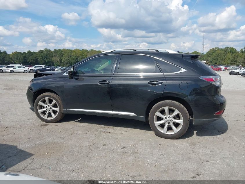 2012 Lexus Rx 350 VIN: 2T2ZK1BA5CC075389 Lot: 43405071