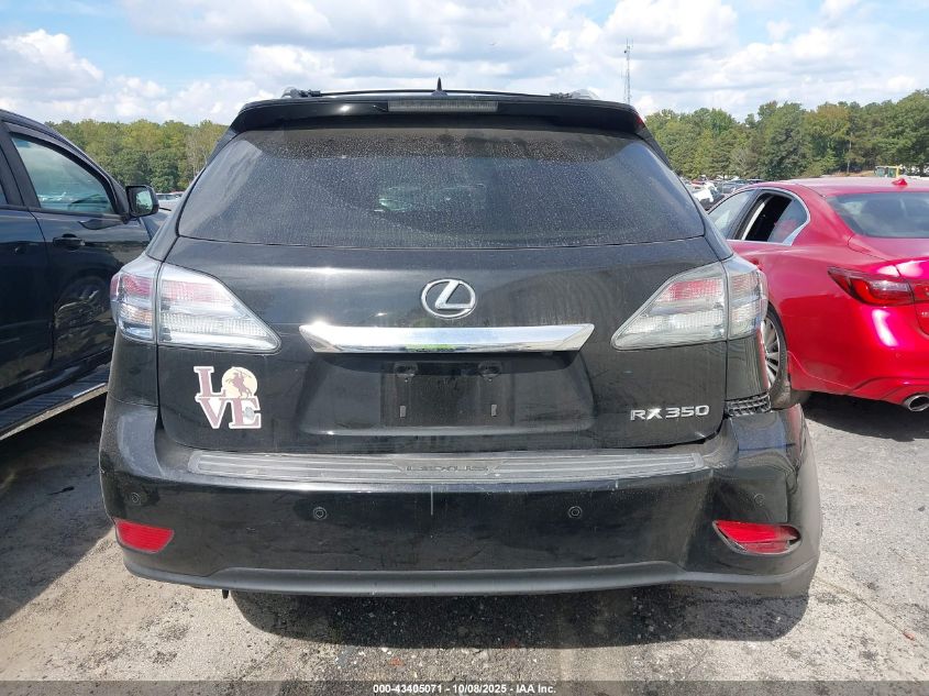 2012 Lexus Rx 350 VIN: 2T2ZK1BA5CC075389 Lot: 43405071