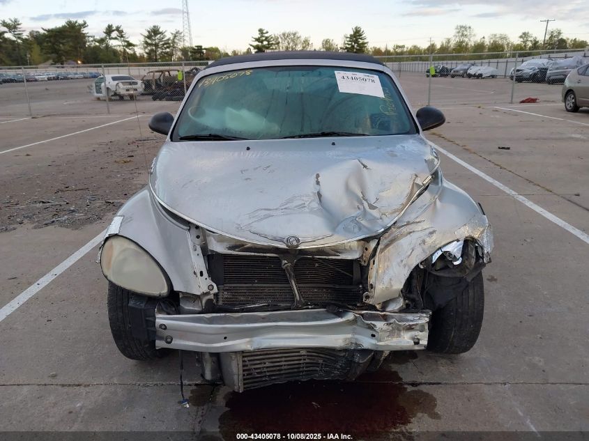 2005 Chrysler Pt Cruiser Gt VIN: 3C3AY75S25T310956 Lot: 43405078