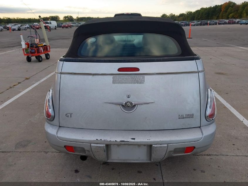 2005 Chrysler Pt Cruiser Gt VIN: 3C3AY75S25T310956 Lot: 43405078