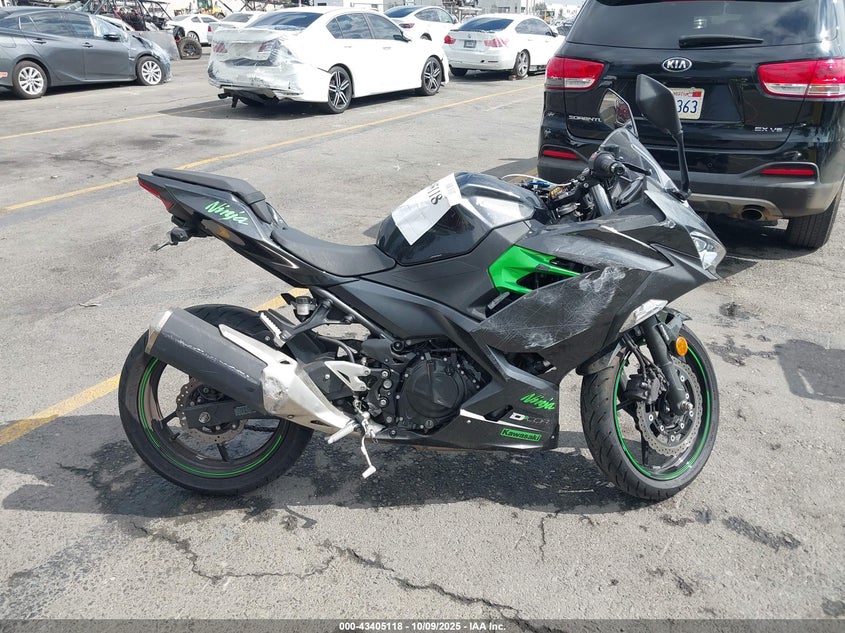 2023 Kawasaki Ex400 VIN: JKAEXKG12PDAM3055 Lot: 43405118