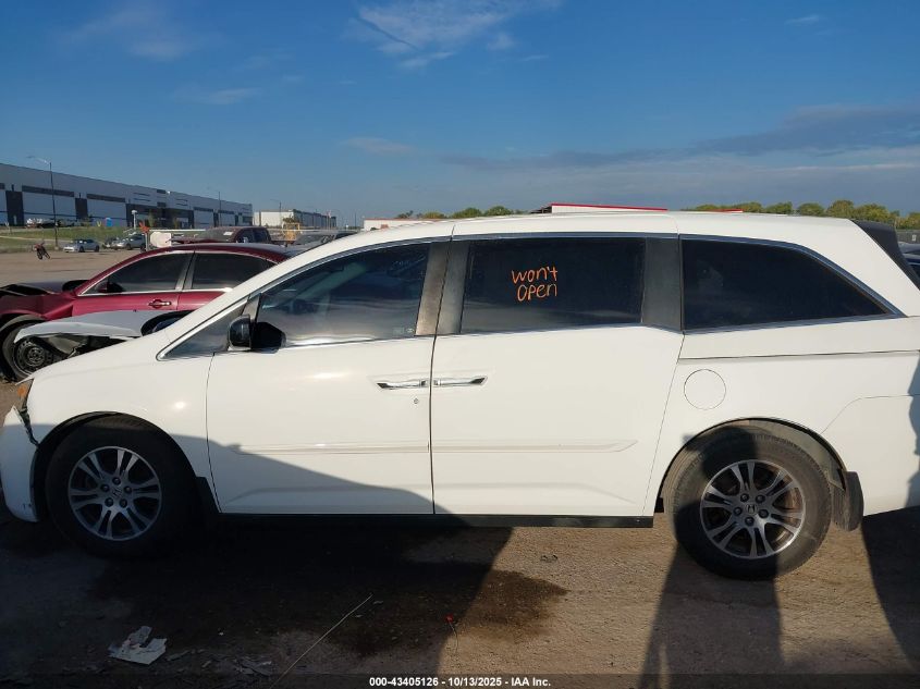 2011 Honda Odyssey Ex-L VIN: 5FNRL5H66BB070630 Lot: 43405126