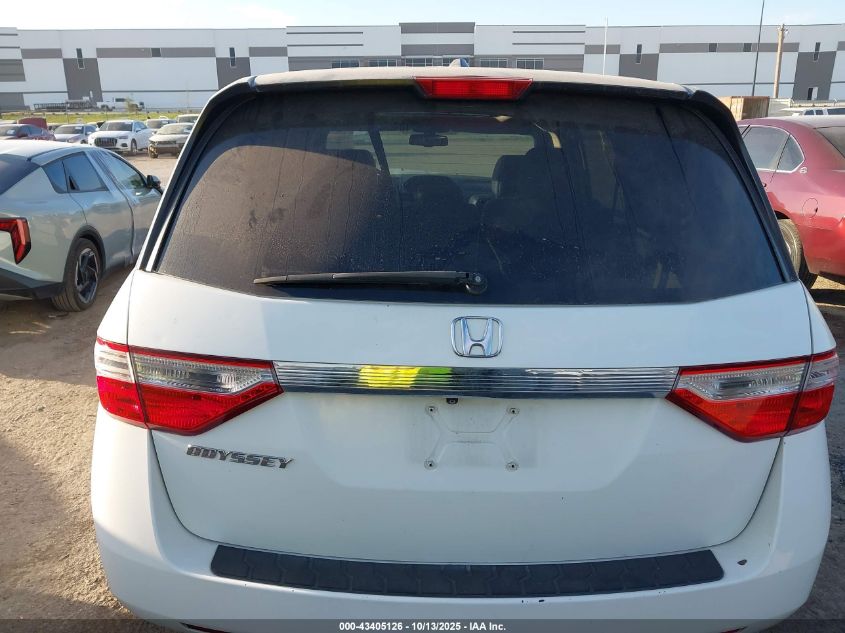 2011 Honda Odyssey Ex-L VIN: 5FNRL5H66BB070630 Lot: 43405126