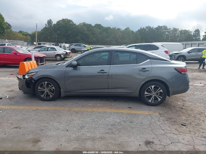 2022 Nissan Sentra Sv Xtronic Cvt VIN: 3N1AB8CV0NY203538 Lot: 43405130