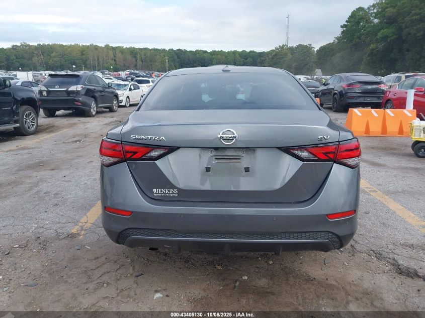 2022 Nissan Sentra Sv Xtronic Cvt VIN: 3N1AB8CV0NY203538 Lot: 43405130