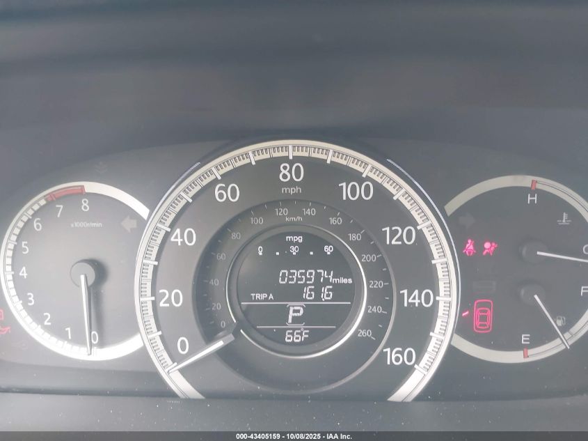 2014 Honda Accord Ex-L VIN: 1HGCR2F83EA133964 Lot: 43405159