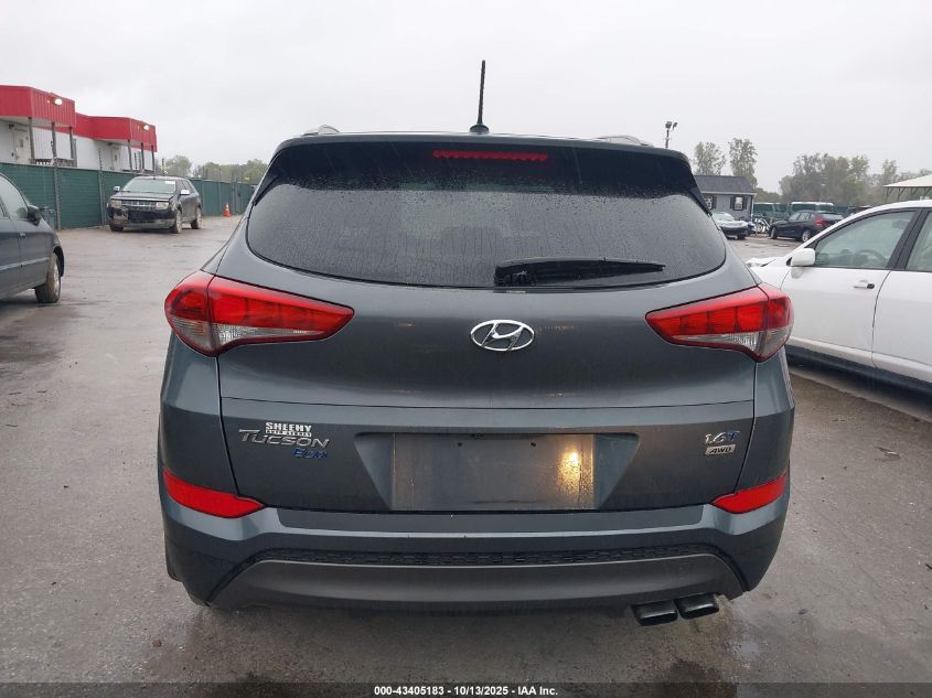 2016 Hyundai Tucson Eco VIN: KM8J3CA28GU116414 Lot: 43405183