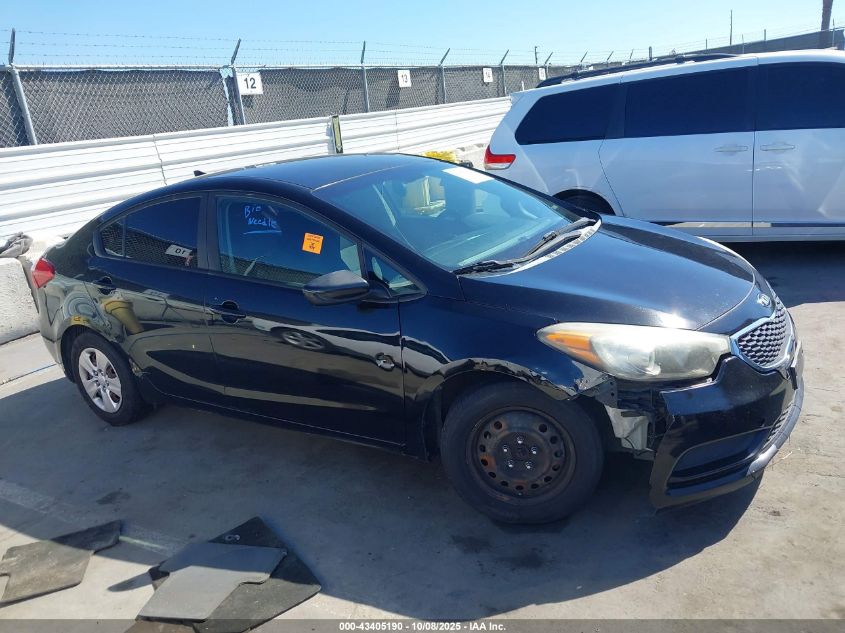 2016 Kia Forte Lx VIN: KNAFK4A66G5527453 Lot: 43405190