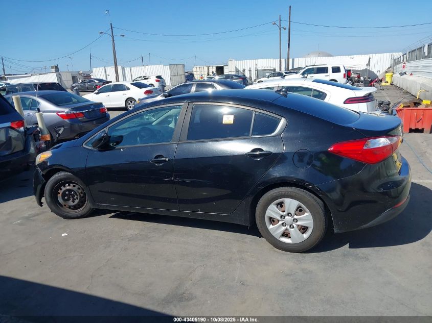 2016 Kia Forte Lx VIN: KNAFK4A66G5527453 Lot: 43405190