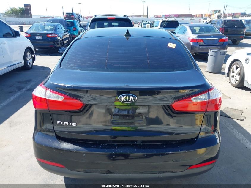 2016 Kia Forte Lx VIN: KNAFK4A66G5527453 Lot: 43405190