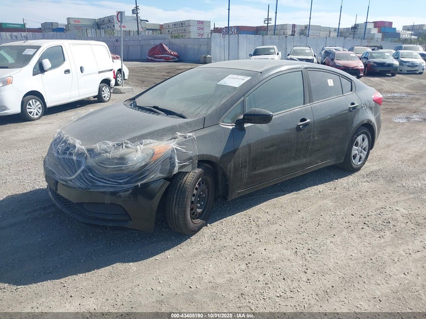 Vin: knafk4a66g5527453, lot: 43899991, kia forte lx 20162