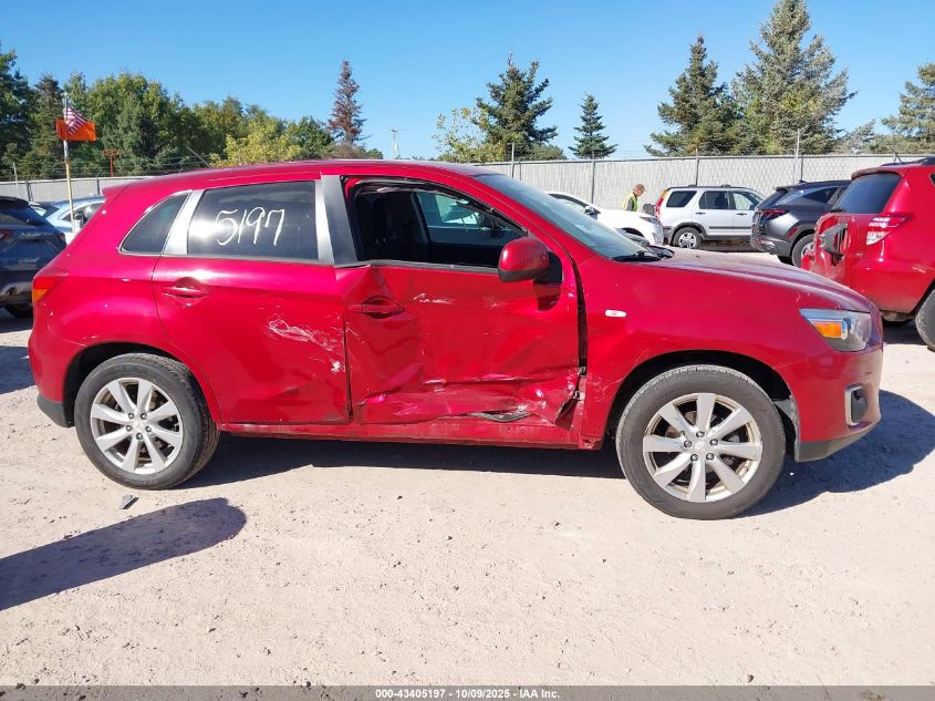 2015 Mitsubishi Outlander Sport Es VIN: 4A4AR3AU0FE058031 Lot: 43405197