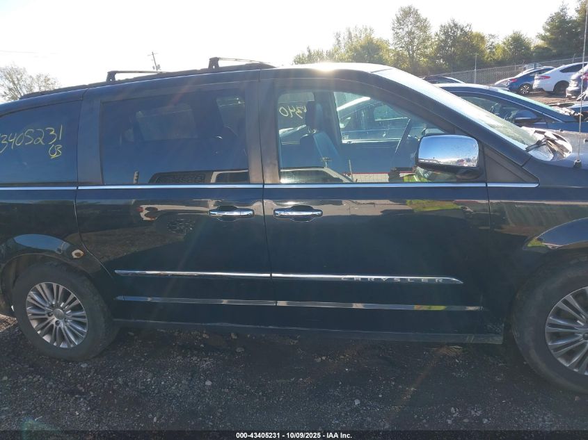 2014 Chrysler Town & Country Touring-L VIN: 2C4RC1CG2ER108324 Lot: 43405231