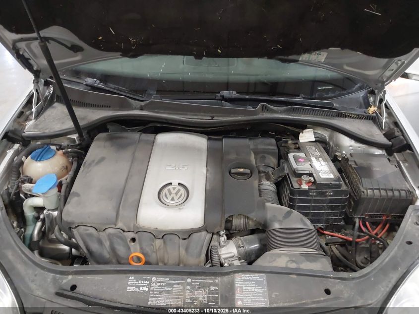 2005 Volkswagen Jetta 2.5 VIN: 3VWSF71K75M604601 Lot: 43405233