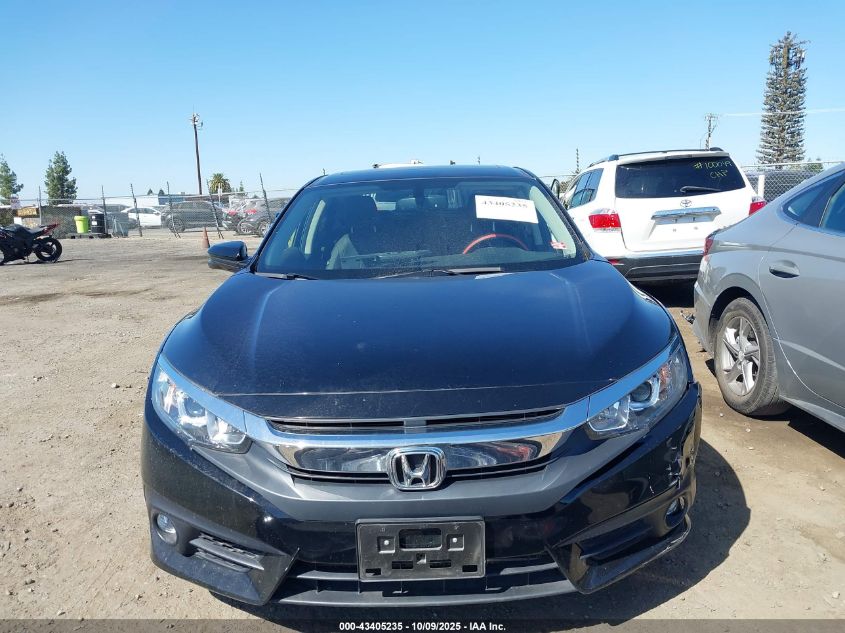 2018 Honda Civic Ex-L VIN: JHMFC1F71JX037884 Lot: 43405235