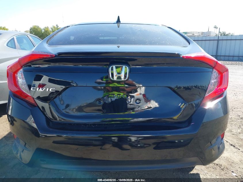 2018 Honda Civic Ex-L VIN: JHMFC1F71JX037884 Lot: 43405235