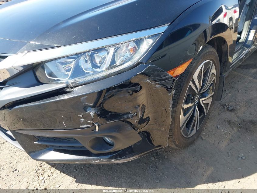 2018 Honda Civic Ex-L VIN: JHMFC1F71JX037884 Lot: 43405235