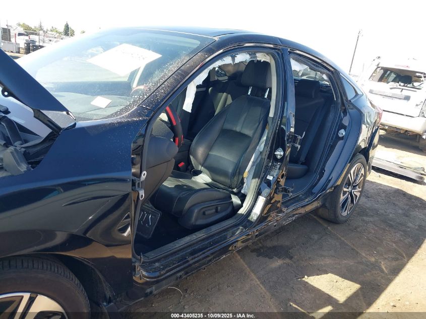 2018 Honda Civic Ex-L VIN: JHMFC1F71JX037884 Lot: 43405235