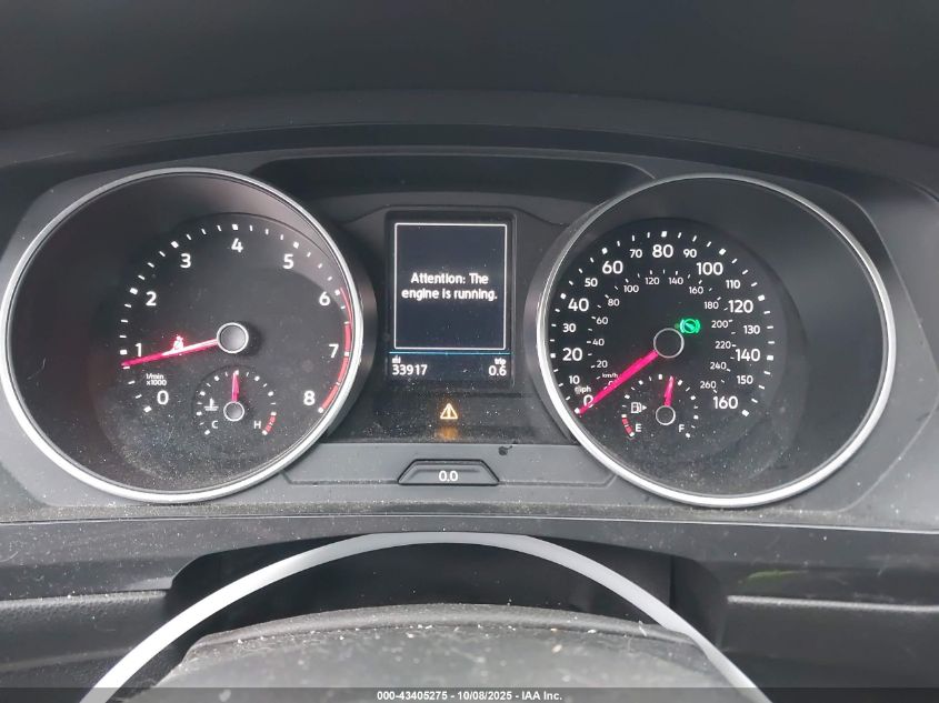 2020 Volkswagen Tiguan 2.0T S VIN: 3VV1B7AX5LM029192 Lot: 43405275