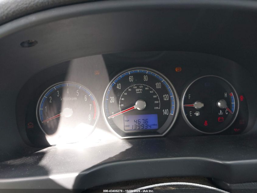 2008 Hyundai Santa Fe Gls VIN: 5NMSG13D88H193390 Lot: 43405278