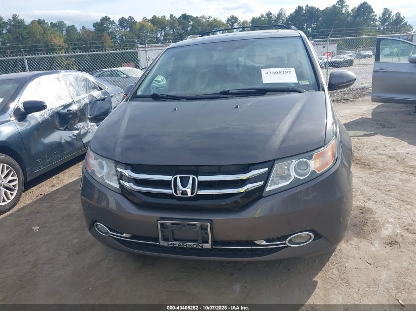 2014 Honda Odyssey Touring/Touring Elite VIN: 5FNRL5H9XEB032526 Lot: 43405282