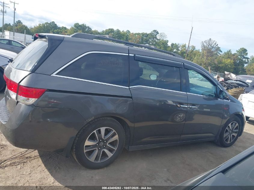 2014 Honda Odyssey Touring/Touring Elite VIN: 5FNRL5H9XEB032526 Lot: 43405282