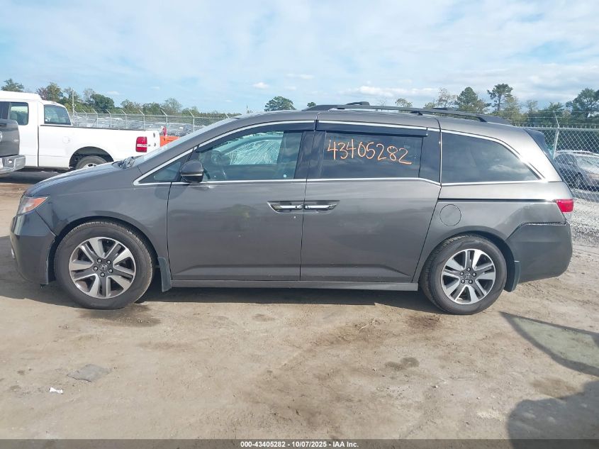 2014 Honda Odyssey Touring/Touring Elite VIN: 5FNRL5H9XEB032526 Lot: 43405282