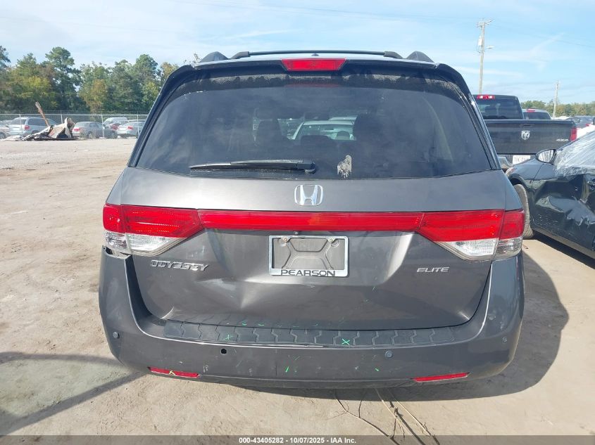 2014 Honda Odyssey Touring/Touring Elite VIN: 5FNRL5H9XEB032526 Lot: 43405282