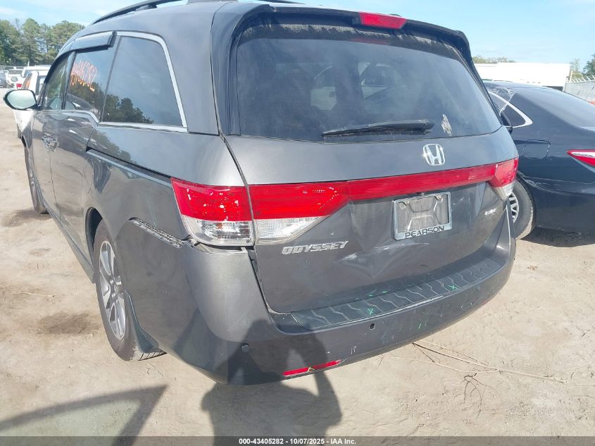 2014 Honda Odyssey Touring/Touring Elite VIN: 5FNRL5H9XEB032526 Lot: 43405282