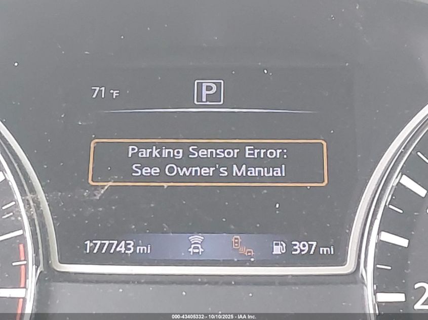 2016 Nissan Altima 3.5 Sl/3.5 Sr VIN: 1N4BL3AP7GC286537 Lot: 43405332