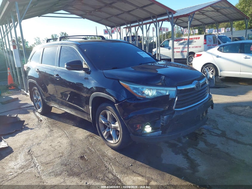 TOYOTA HIGHLANDER LIMITED PLATINUM V6