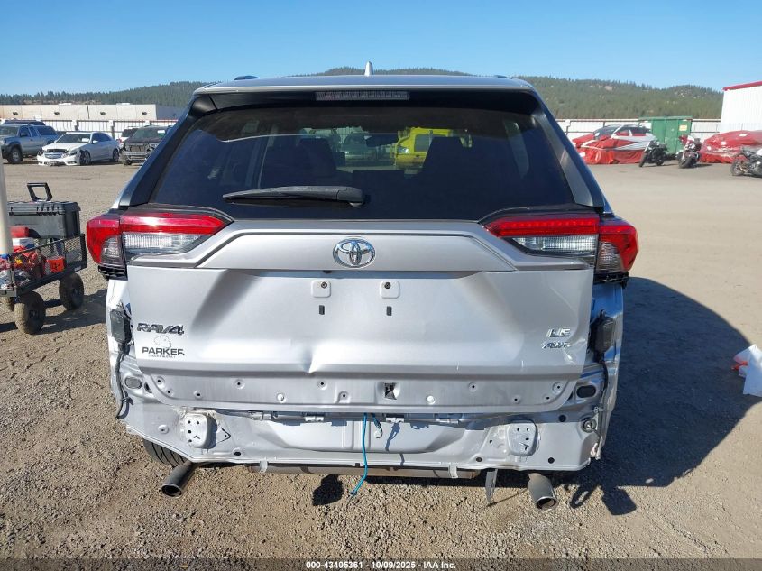 2019 Toyota Rav4 Le VIN: JTMG1RFV6KD046995 Lot: 43405361