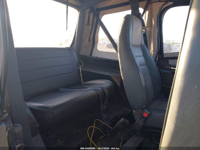 1995 Jeep Wrangler / Yj S/Rio Grande VIN: 1J4FY19P7SP266919 Lot: 43405360