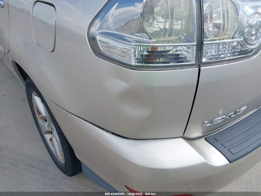 2008 Lexus Rx 350 VIN: 2T2GK31U58C030782 Lot: 43405389