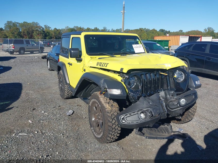 JEEP WRANGLER 2-DOOR WILLYS 4X4