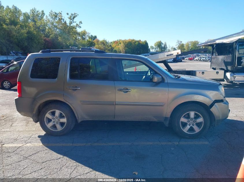 2009 Honda Pilot Ex-L VIN: 5FNYF48559B046642 Lot: 43405428