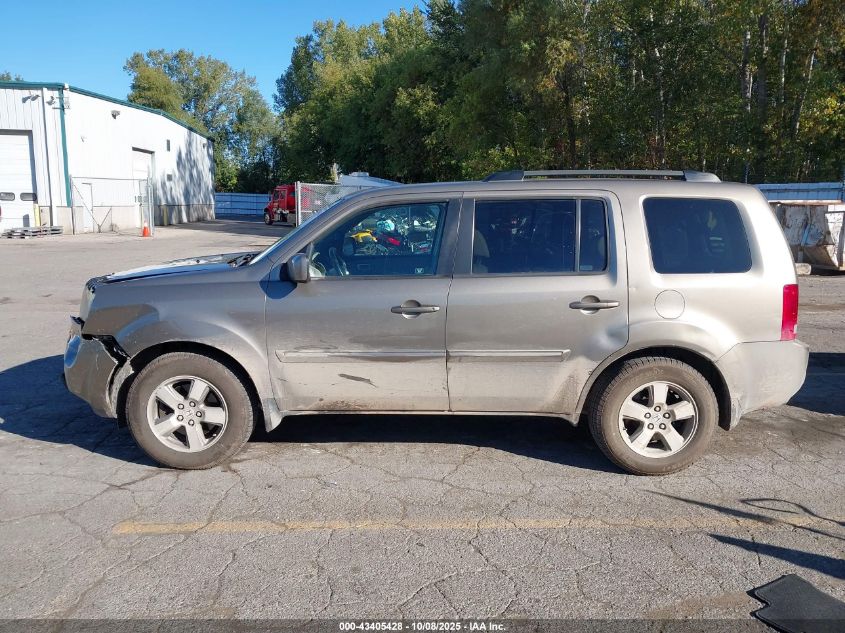 2009 Honda Pilot Ex-L VIN: 5FNYF48559B046642 Lot: 43405428