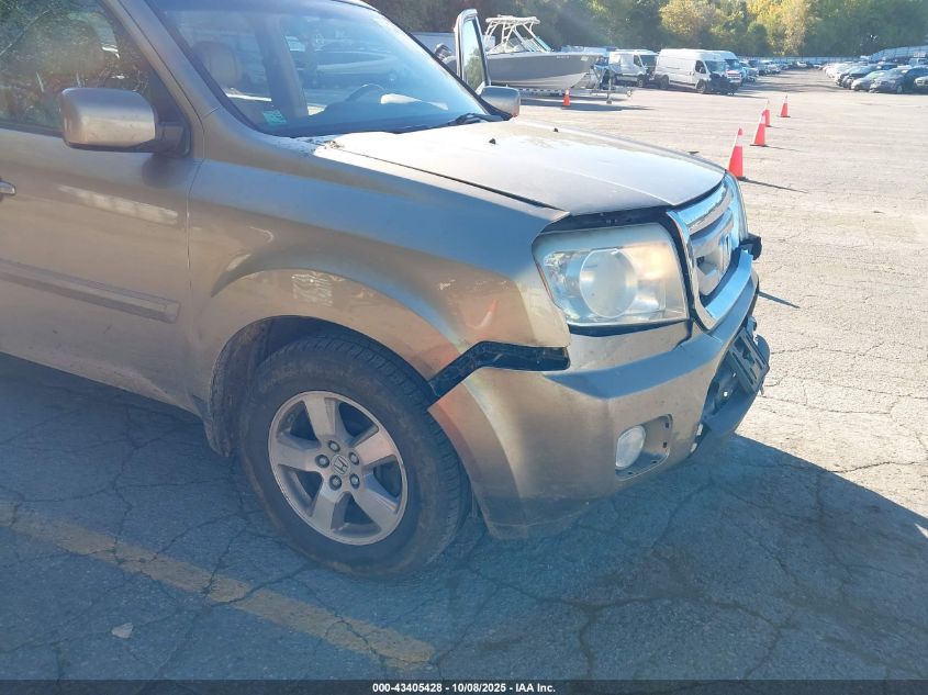 2009 Honda Pilot Ex-L VIN: 5FNYF48559B046642 Lot: 43405428