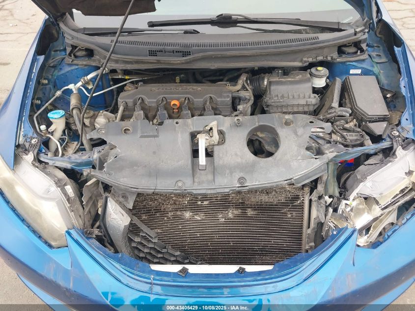 2013 Honda Civic Lx VIN: 19XFB2F53DE096156 Lot: 43405429