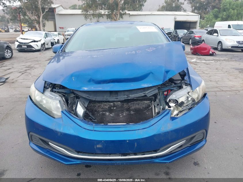2013 Honda Civic Lx VIN: 19XFB2F53DE096156 Lot: 43405429