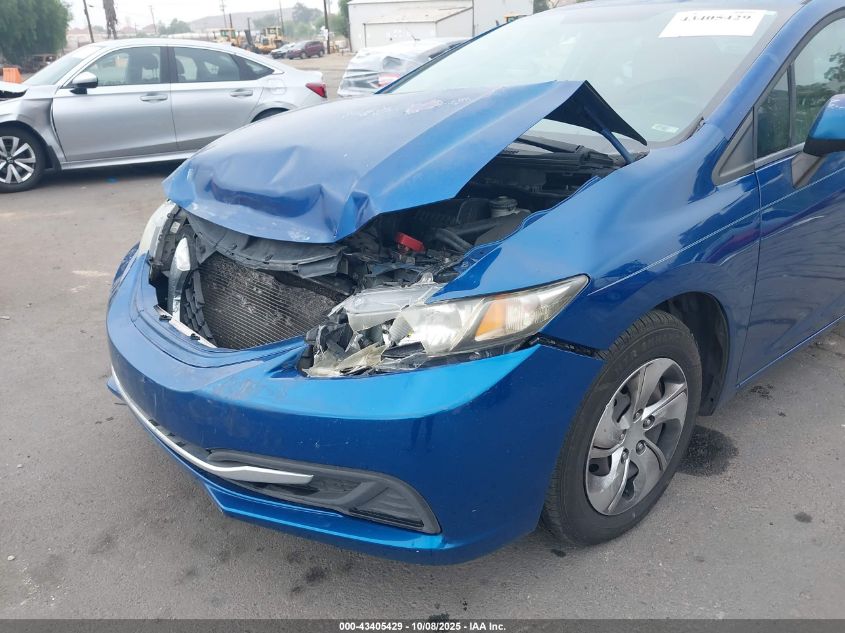 2013 Honda Civic Lx VIN: 19XFB2F53DE096156 Lot: 43405429