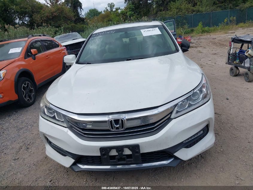 2017 Honda Accord Ex-L V6 VIN: 1HGCR3F82HA014247 Lot: 43405437