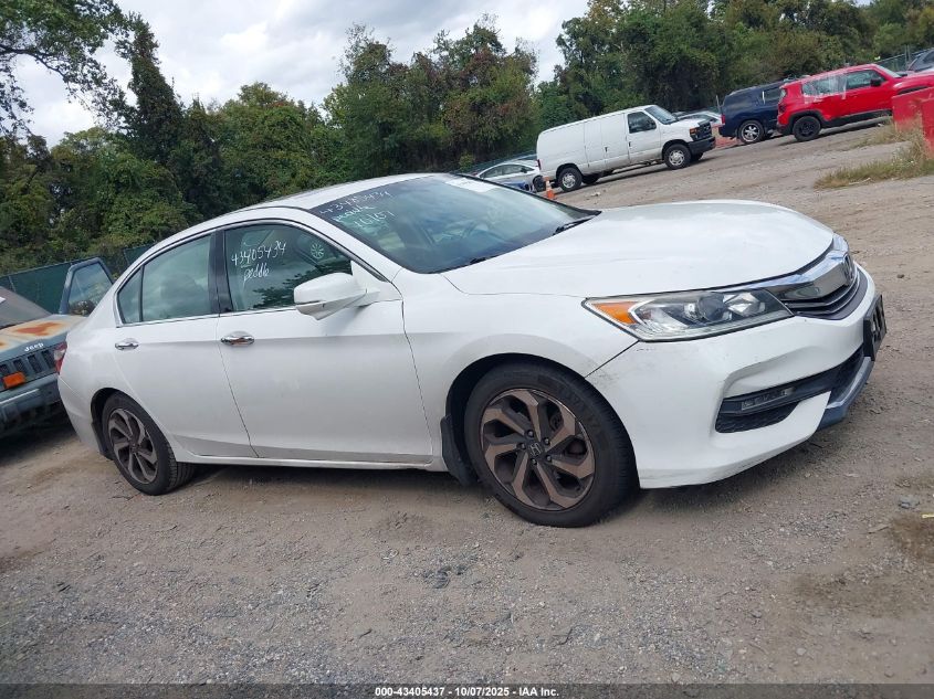 2017 Honda Accord Ex-L V6 VIN: 1HGCR3F82HA014247 Lot: 43405437