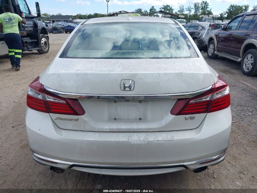 2017 Honda Accord Ex-L V6 VIN: 1HGCR3F82HA014247 Lot: 43405437