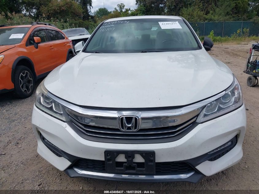 2017 Honda Accord Ex-L V6 VIN: 1HGCR3F82HA014247 Lot: 43405437