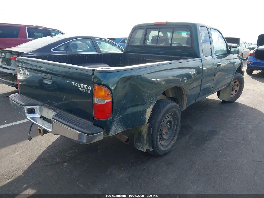 2000 Toyota Tacoma Base V6 VIN: 4TAWN72NXYZ612304 Lot: 43405455