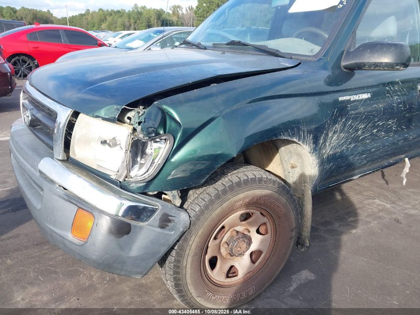 2000 Toyota Tacoma Base V6 VIN: 4TAWN72NXYZ612304 Lot: 43405455