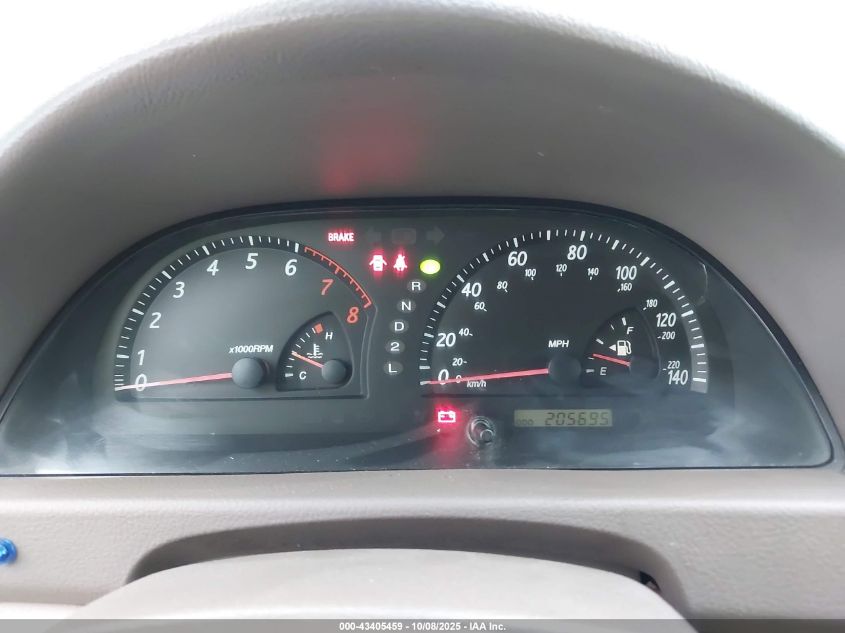 2004 Toyota Camry Le VIN: 4T1BE32K54U301027 Lot: 43405459